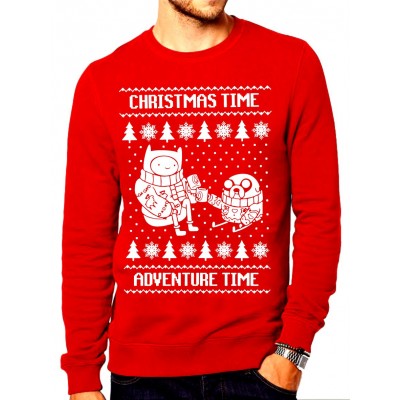 Блуза с дълъг ръкав CHRISTMAS - ADVENTURE TIME